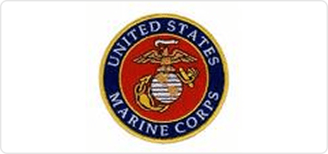 USMC logo with eagle and anchor